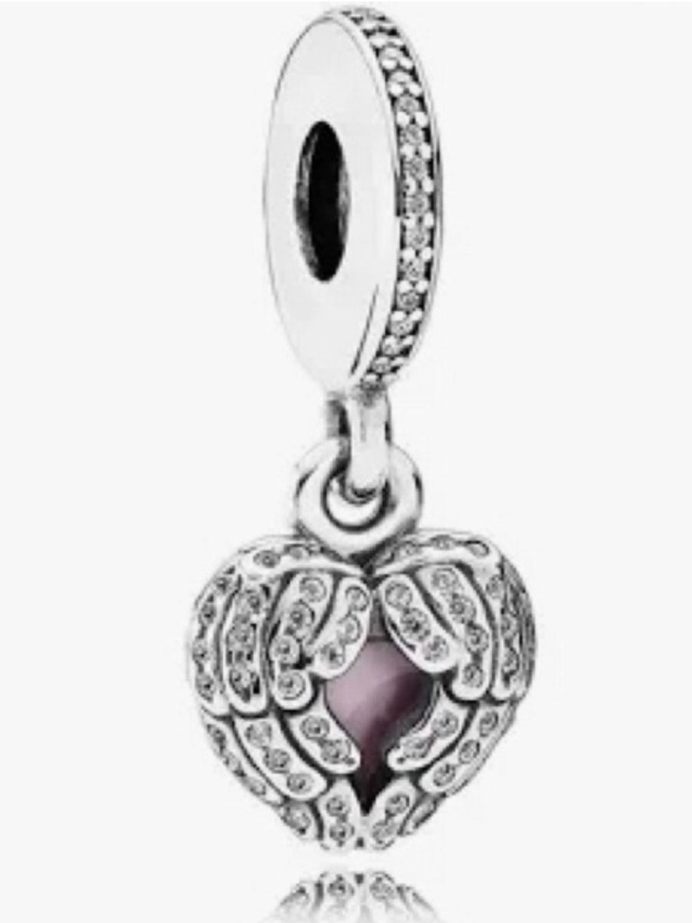 Pandora Angel Wings Sterling Silver Locket Charm